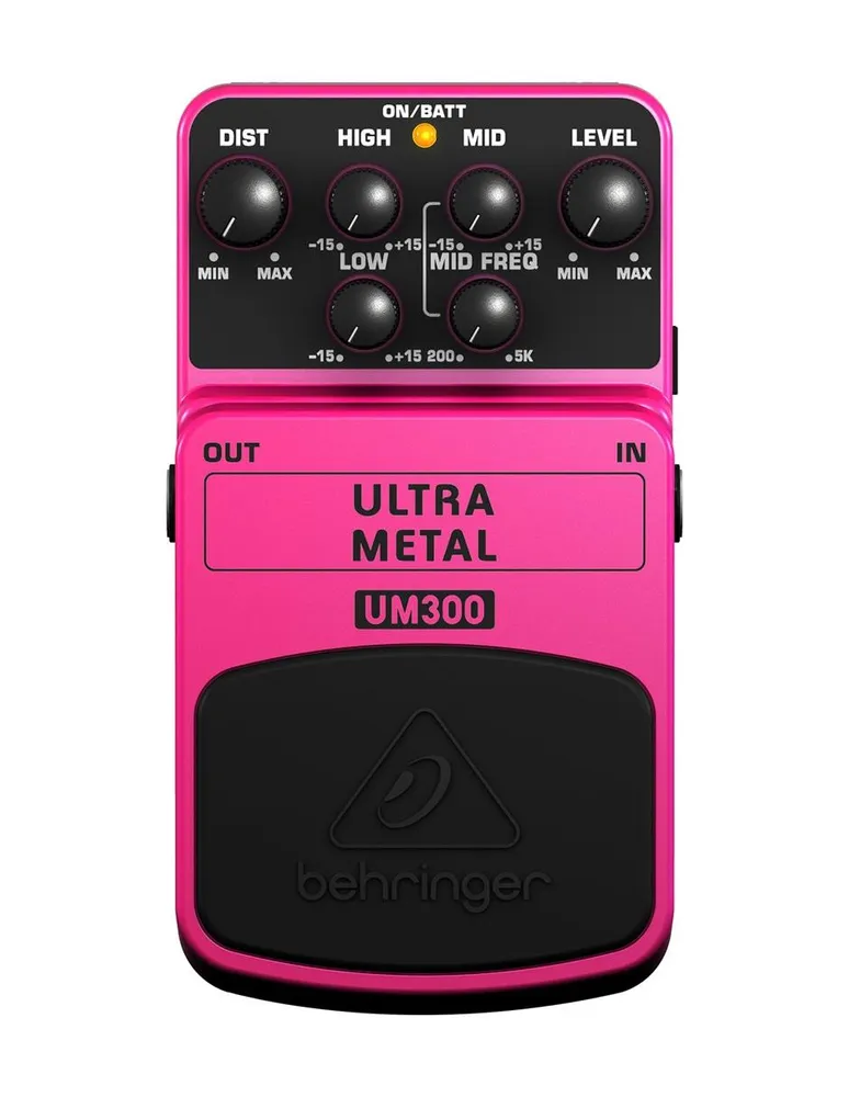 Pedal para Guitarra Eléctrica Behringer Ulta Metal UM-300