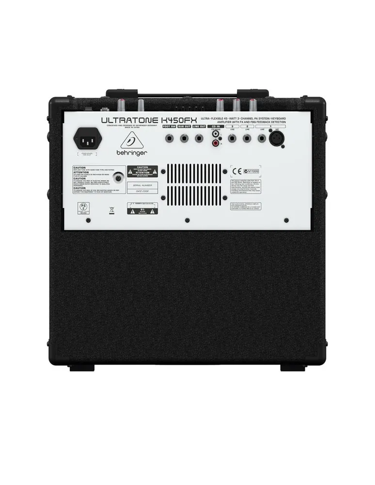 Amplificador Behringer K450FX de 120 V