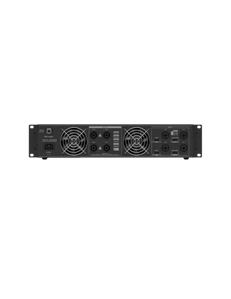 Amplificador Behringer NX4-6000 de 120 - 220 V