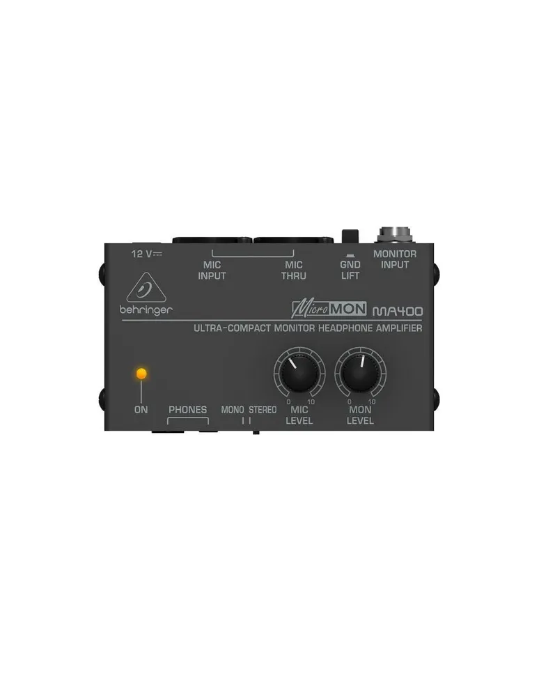 Amplificador Behringer MA400 de 12 V