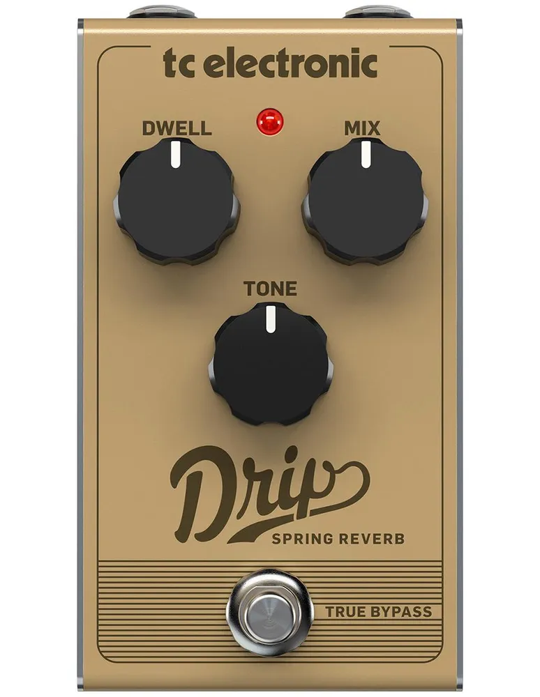 Pedal para Guitarra T.C. Electronic Drip Spring Reverb