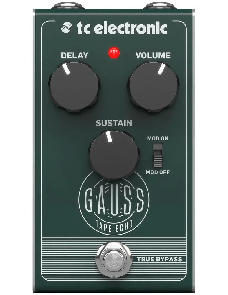 Pedal para Guitarra T.C. Electronic Gauss Tape Echo