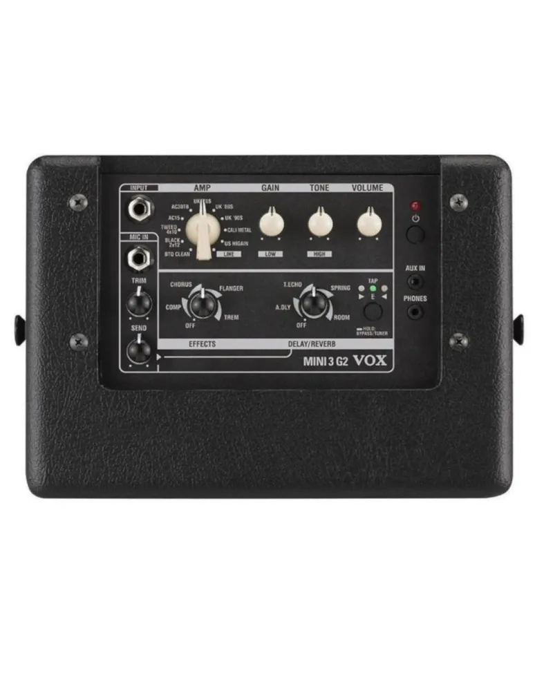 Amplificador para guitarra VOX Mini3-G2-BK de 110 V