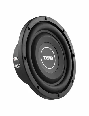 Subwoofer de Coche DS18 SRW8.4D poco profundo de 8 Pulgadas 300 vatios