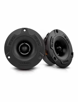 Bullet de Aluminio DS18 Tweeter PRO TWX1 Super de 1 pulgada 240 W máximo 4 ohmios