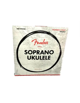 Cuerdas para Ukulele Soprano Fender Clear Nylon