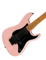 Guitarra Eléctrica Squier Contemporary Stratocaster HH FR Black Pickguard Shell Pink Pearl