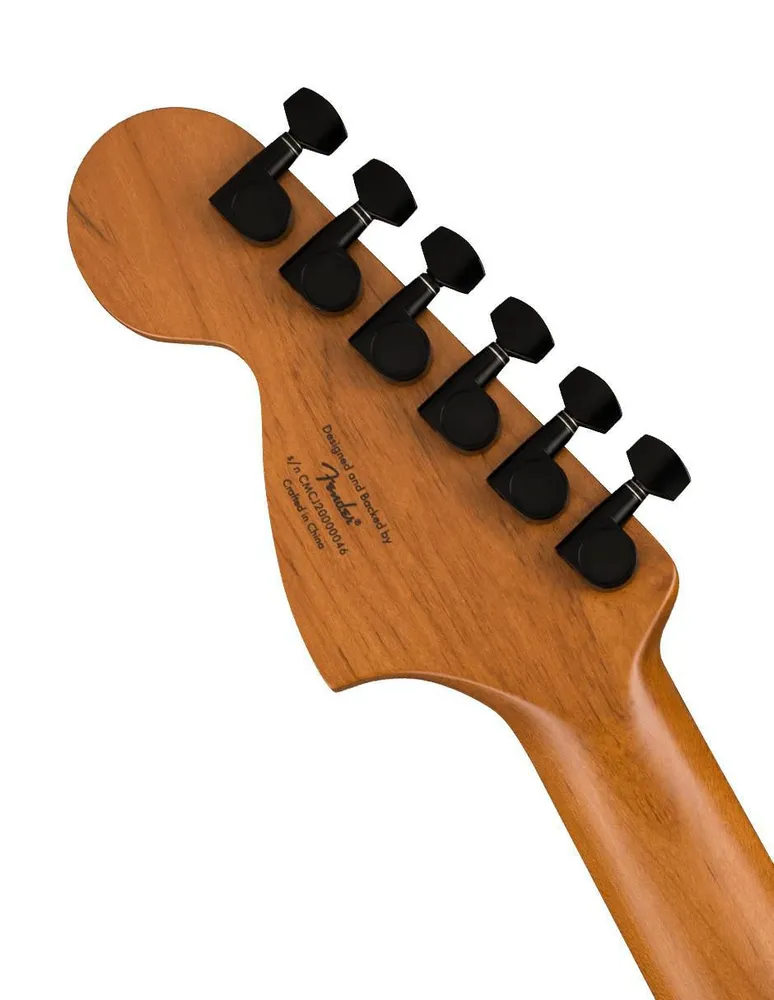 Guitarra Eléctrica Squier Contemporary Stratocaster HH FR Black Pickguard Shell Pink Pearl