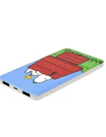 Power Bank 5000 mAh Snoopy Peanuts Batería Externa Portátil 2 USB 5V/1A y 5V/2.1A