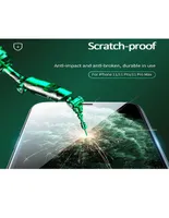 Mica para iPhone 11 Pro, X, XS Usams Cristal Templado Anti bacterial