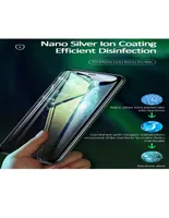 Mica para iPhone 11 Pro, X, XS Usams Cristal Templado Anti bacterial