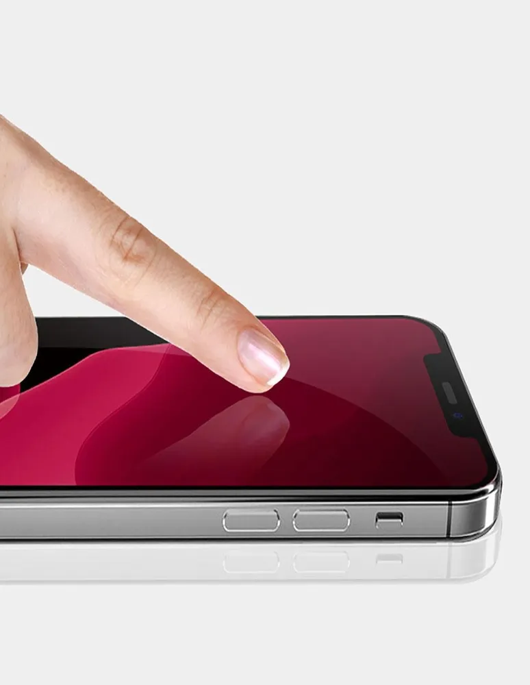 Mica iPhone 12 Mini 5.4" Devia Cristal Templado Antibacterial Anti Polvo