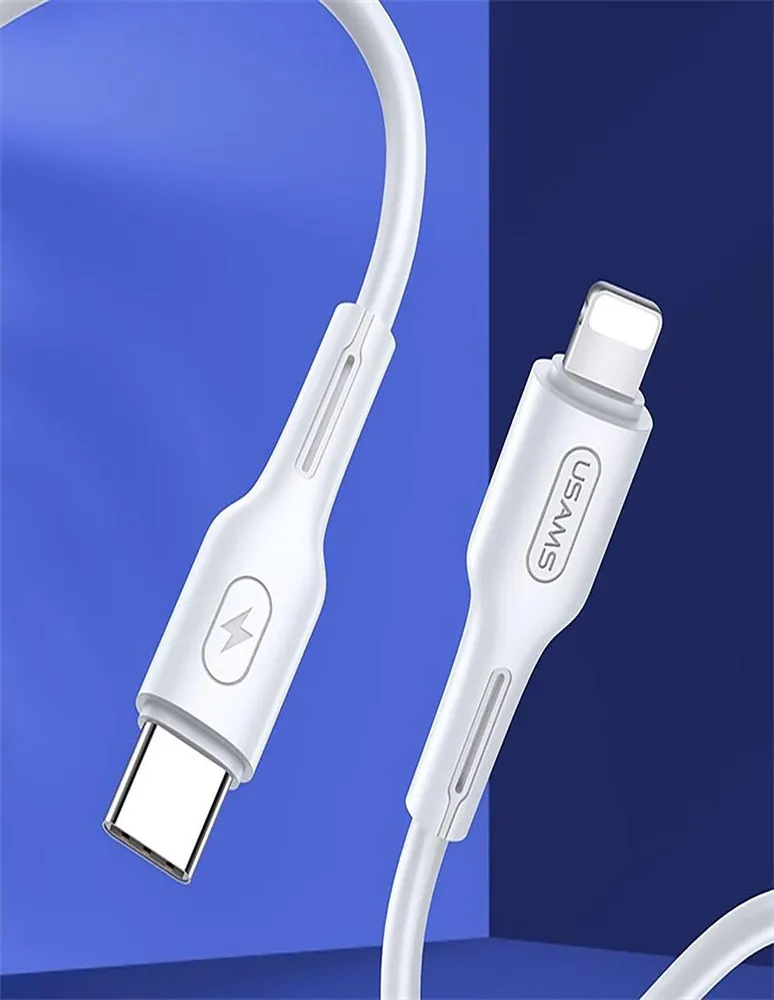 Cable USB C Usams a Lightning de 1.2 m