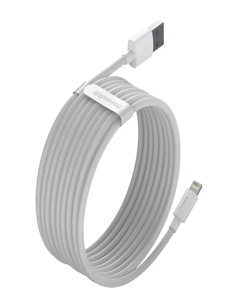 Set de cable Lightning Baseus a USB A de 1.5 m