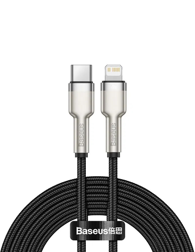 Cable Lightning Baseus a USB C de 2 m