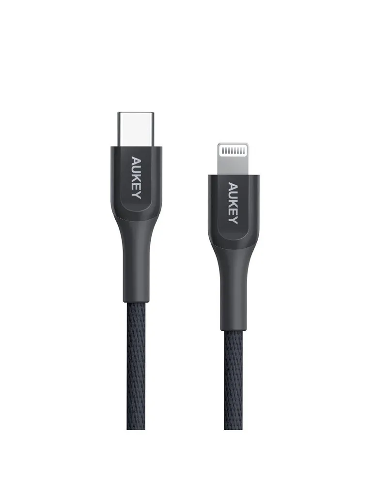 Cable Lightning Aukey a USB C de 2 m