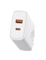 Cargador Rápido para iPhone Baseus Tipo C y USB 20W