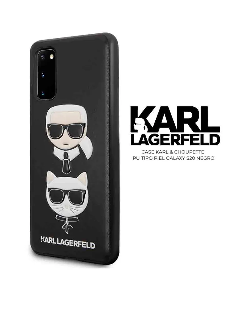 Case/Funda Karl Lagerfeld & Choupette Tipo Piel Samsung S20 Plus