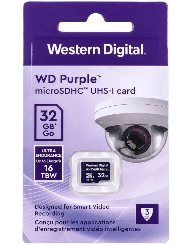 Memoria Micro Sd 256gb Western Digital Videovigilancia