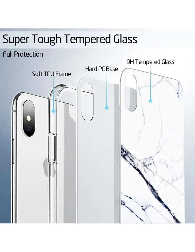 Funda ESR Mimic para iPhone Xs Max cristal marmol