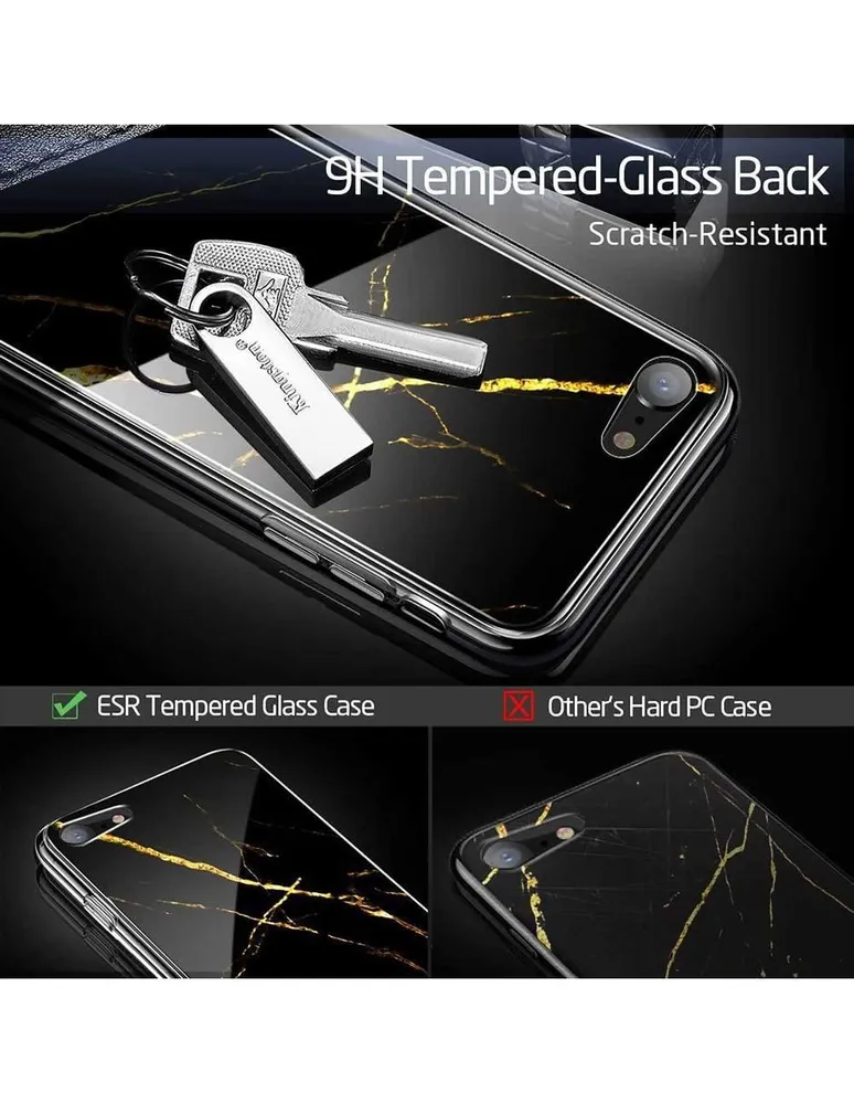Funda ESR Mimic Cristal para iPhone SE (2020) iPhone 8 y 7 Marmol