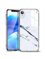 Funda ESR Mimic Cristal para iPhone XR Marmol