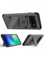 Funda ZIZO Bolt para Samsung S10 con clip giratorio