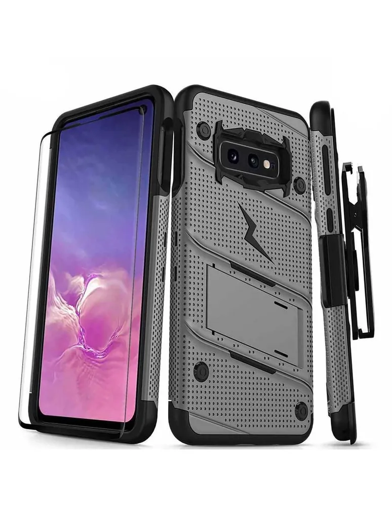 Funda ZIZO Bolt para Samsung S10e con clip giratorio