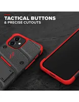 Funda ZIZO Bolt para iPhone 12 mini con clip y mica de pantalla