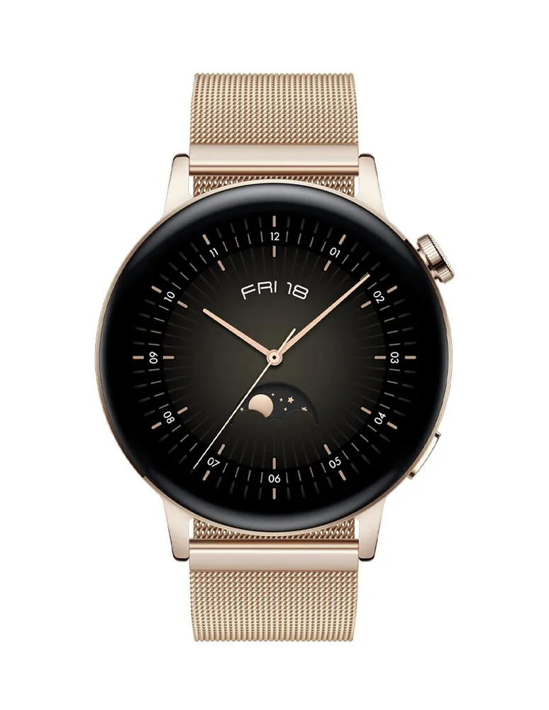 Reloj smartwatch Samsung Galaxy Watch3 X TOUS de acero IP bronce con correa  de silicona nude