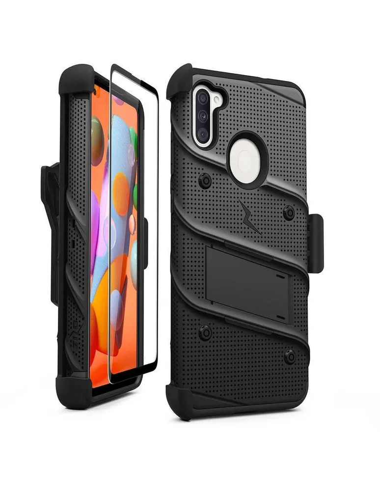 Funda ZIZO Bolt para Samsung A11 con clip + mica de pantalla