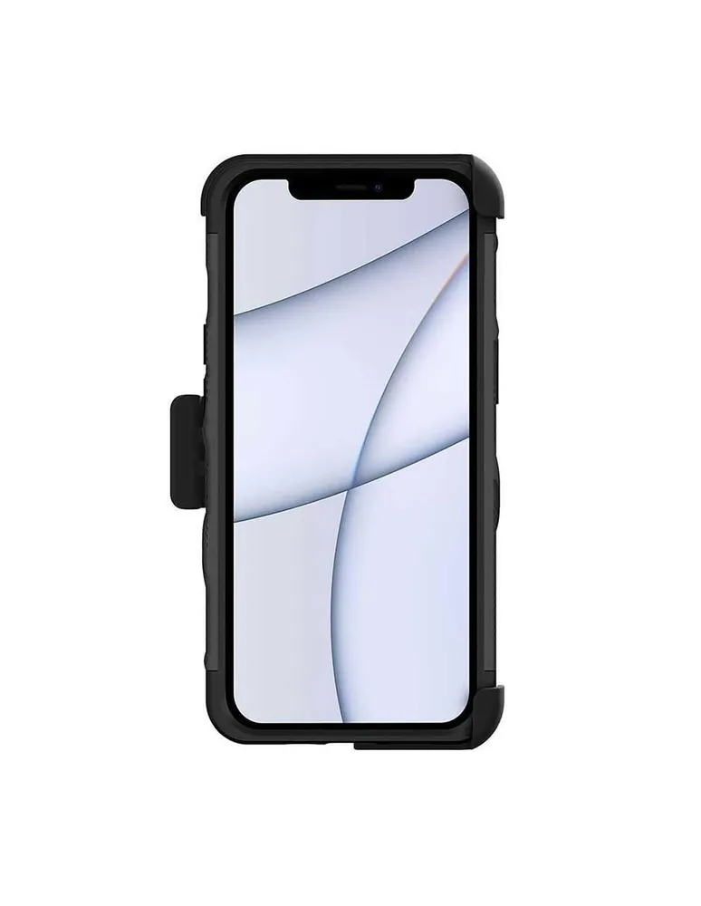 Funda ZIZO Bolt para iPhone Pro con clip + mica de pantalla