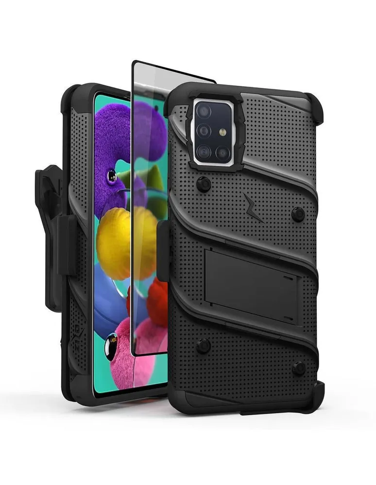 Funda ZIZO Bolt para Samsung A51 5G con clip + mica de pantalla