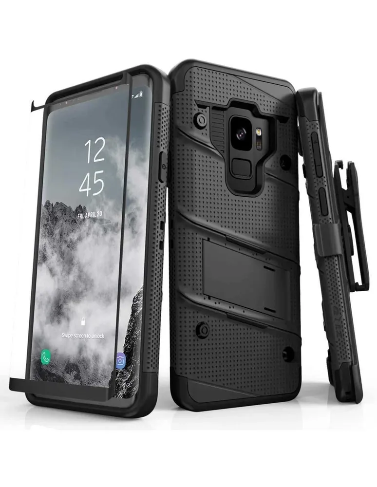 Funda ZIZO Bolt para Samsung S9 con clip + mica de pantalla