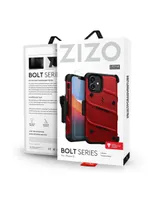 Funda ZIZO Bolt para iPhone 12 Mini con clip + mica de pantalla