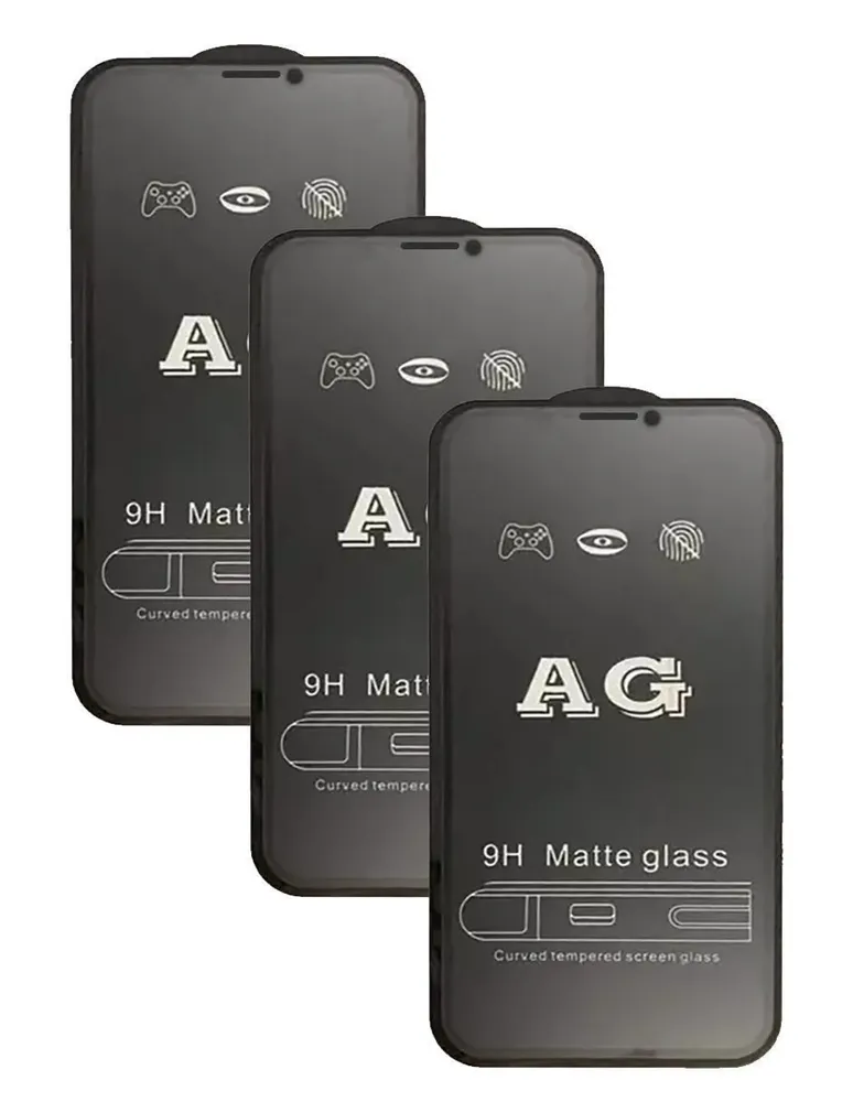 Set 3 Micas para iPhone Pro Max Gadget Collection Mx cristal templado