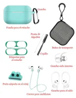 Funda Gadget Collection Mx para Airpods Pro + Kit de Accesorios