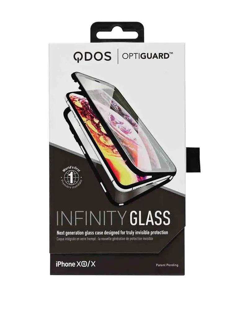 Mica para iPhone X QDOS cristal templado