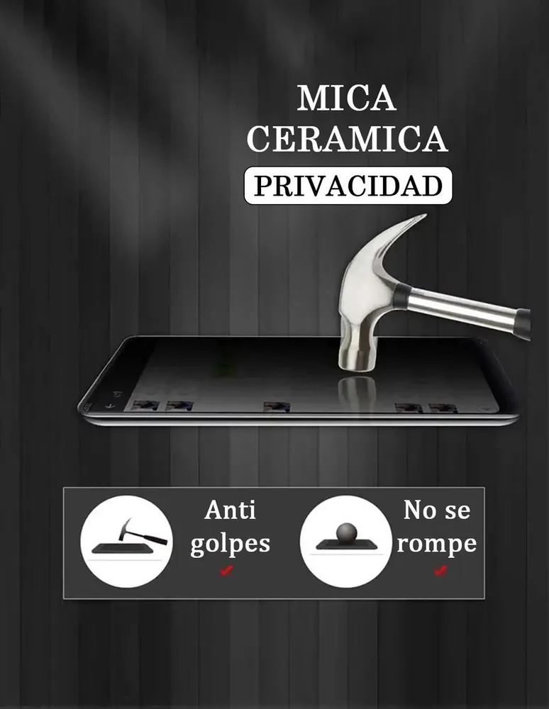 Mica para iPhone 13 Gadget Collection MX de plástico y vidrio