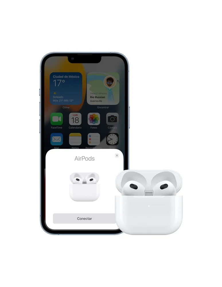 Apple AirPods tercera generación inalámbrico Lightning