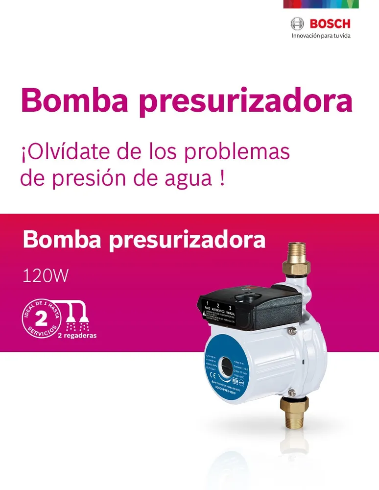 Bomba Presurizadora Tip 2 Motorarg Para Agua Presion Casa