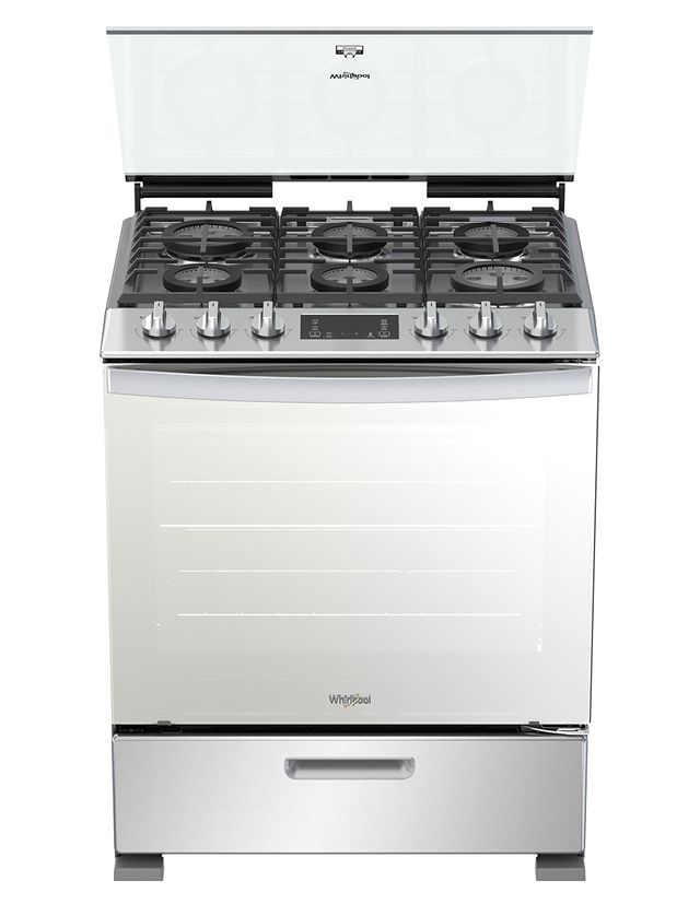 Estufa eléctrica Whirlpool 76 cm WEE750H0HV