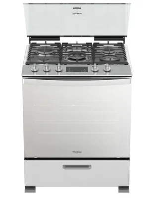 Estufa a gas Whirlpool 76 cm WFR7300S