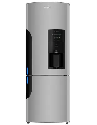 Refrigerador Bottom Freezer Mabe 14 pies Tecnología No frost Rmb400ibmrx0