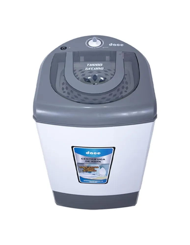 Centrifugadora electrónica Dace de 8 kg con 5 ciclos SD37