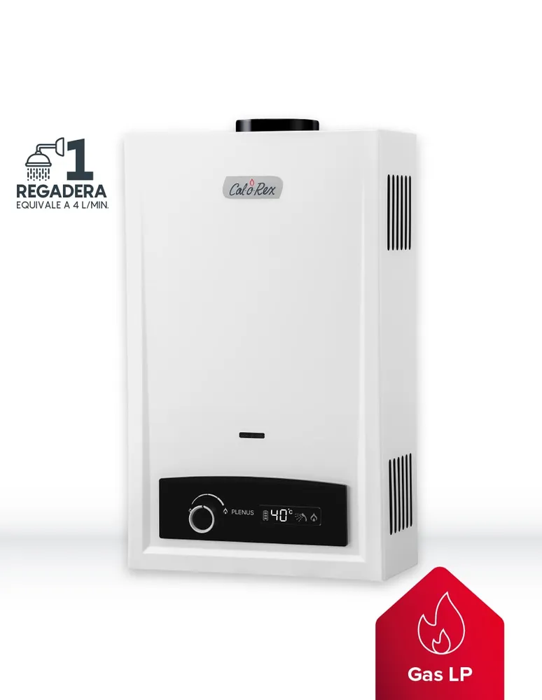 Calentador de agua Instantáneo Bosch Eco 11 lts/min 2 regaderas Gas LP.