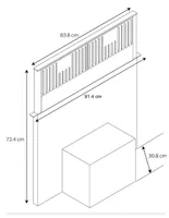 Campana de pared Kitchenaid KXD4636YSS de acero inoxidable