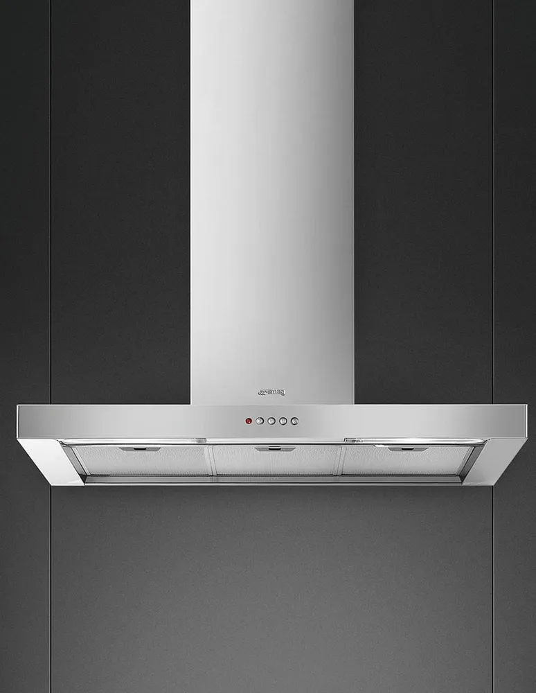 Campana de pared Smeg KS90XT de acero inoxidable