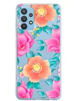 Funda para celular Samsung Flores Floral de silicón