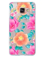 Funda para celular Samsung Flores Floral de silicón